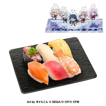 プロセカ』×スシロー初のコラボが12/10より開催。描き下ろしの限定