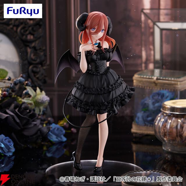 『五等分の花嫁』三玖がBiCute Darkフィギュアに仲間入り。小悪魔風の姿にメロメロ