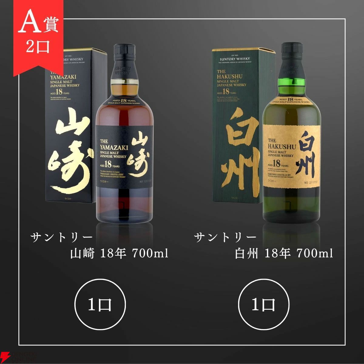 12,000円で山崎・白州18年、キルケラン16年などを狙える『ウイスキー