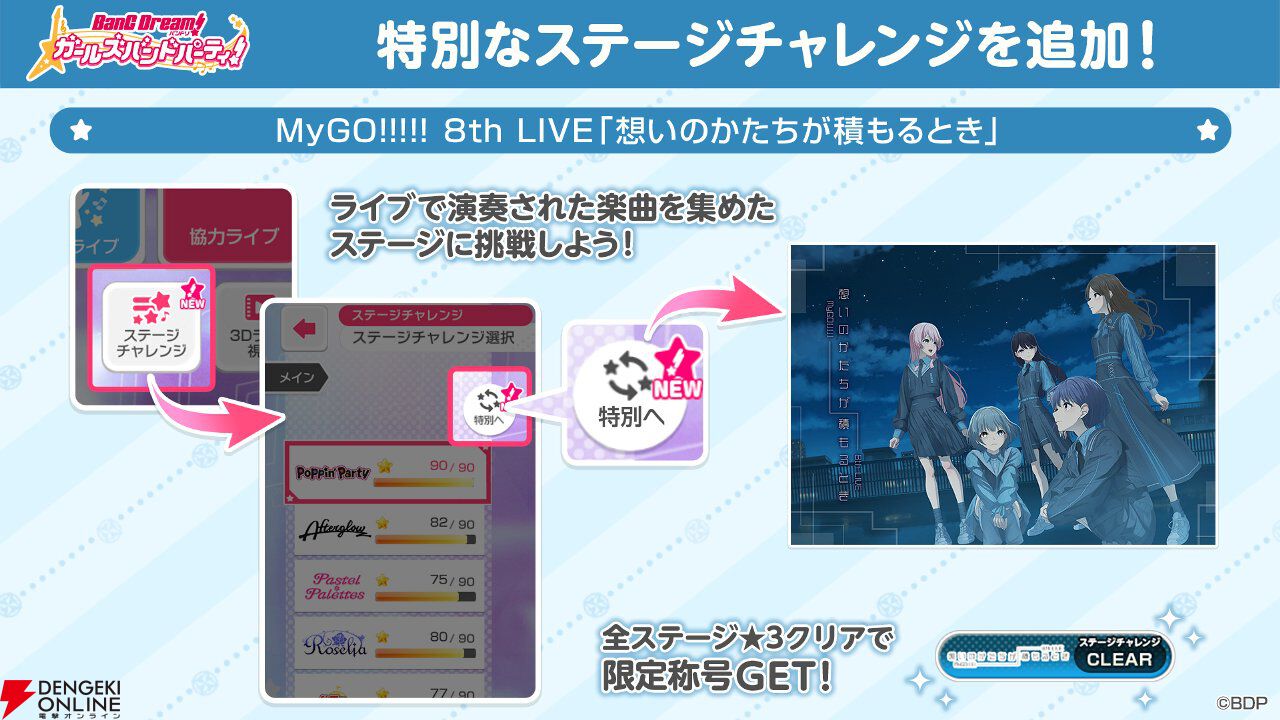 【バンドリ！】MyGO!!!!! 8th LIVE「想いのかたちが積もるとき」感想。7th LIVEで叶わなかった10人でのライブに感動。最新楽曲『静降想』含む3曲も初披露
