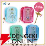 『カードキャプターさくら』おしゃれな夢の杖チャームつきのミニクリアポーチが展開中。年末年始の旅行や帰省にも使えそう？