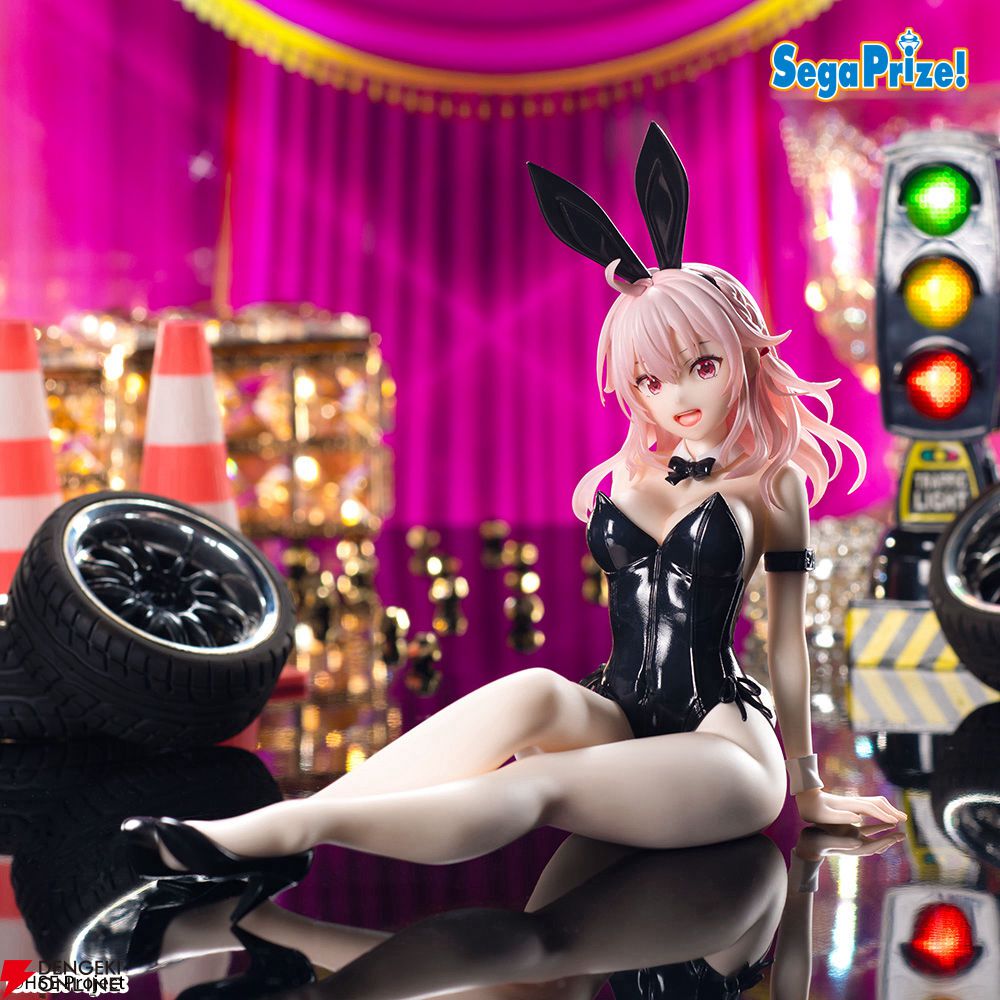 ハイスピードエトワール　輪堂凛　バニー　フィギュア　8点セット ハイスピードエトワール』輪堂凛がバニー衣装でフィギュア化。明るい