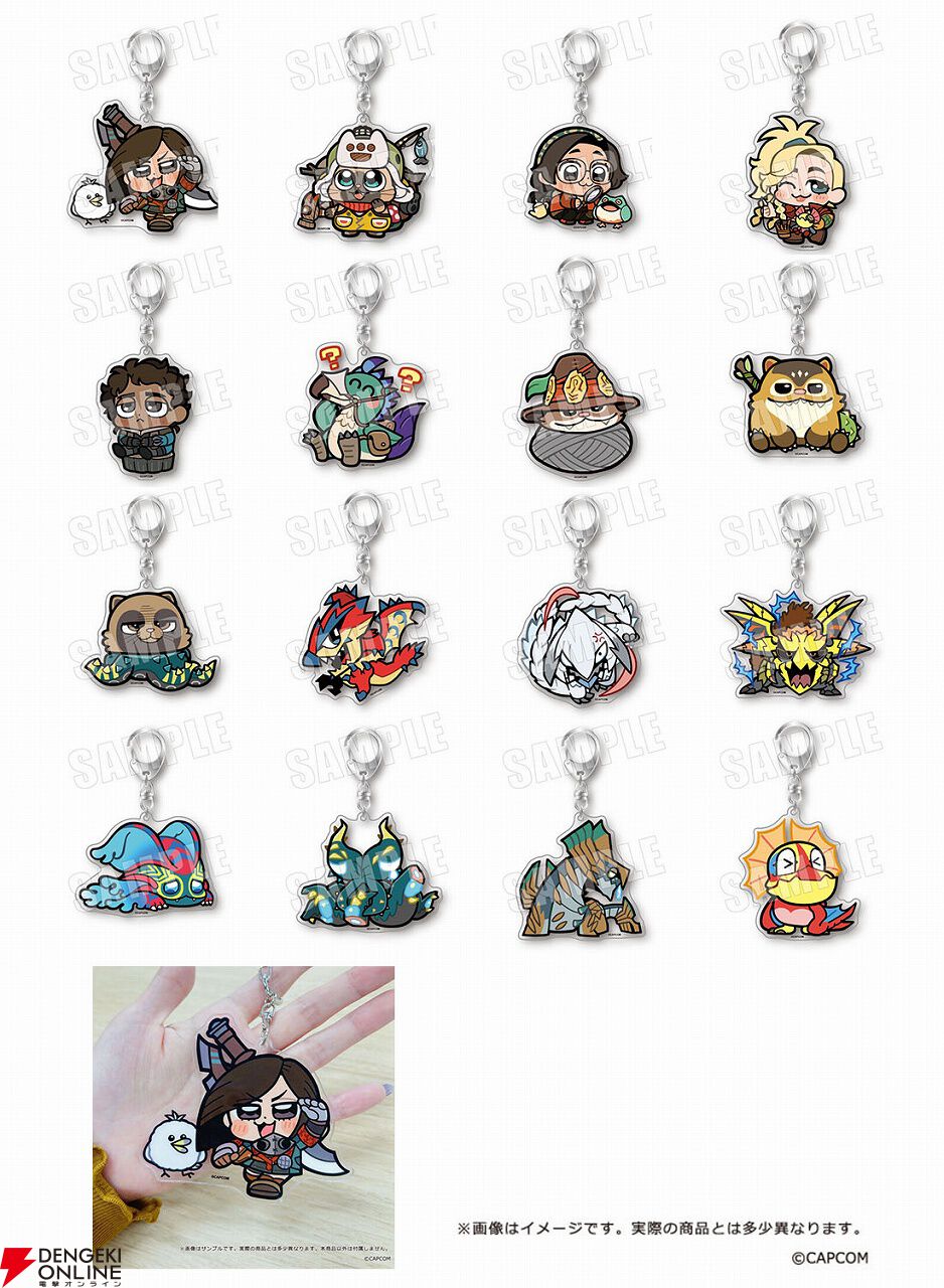 モンハンワイルズ』×ぶくぶコラボグッズが予約受付中。アクスタや