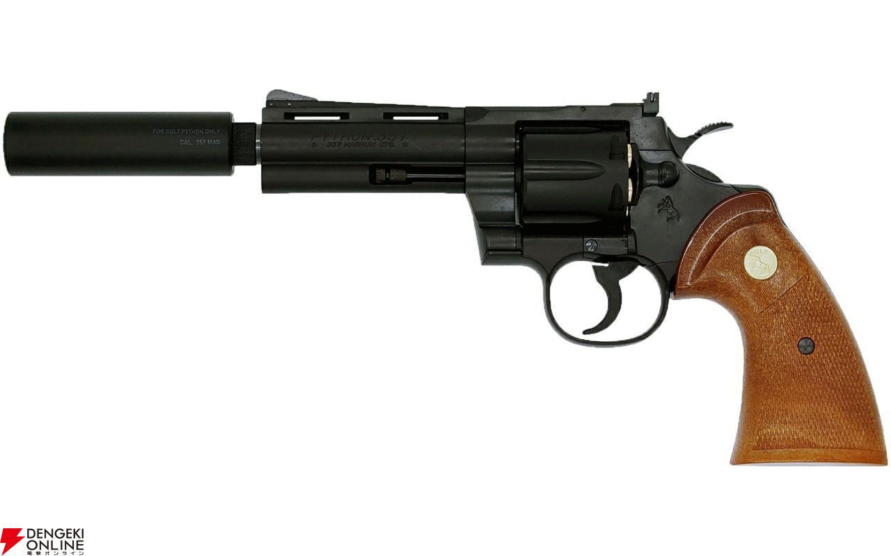 タナカワークス　パイソン　シティーハンターコラボモデル シティーハンター40周年記念】モデルガン『コルトパイソン 冴羽獠