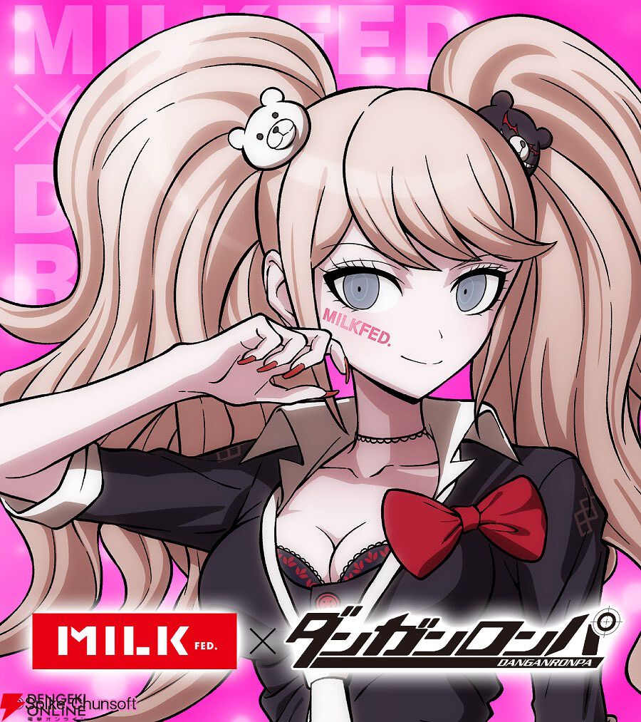 ダンガンロンパ』とファッションブランド“MILKFED.”のコラボグッズが