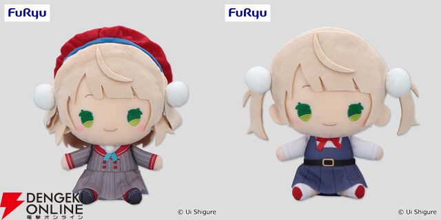 【しぐれうい】グッズ新作のBIGぬいぐるみはデフォ衣装＆ロリうい衣装の2デザイン