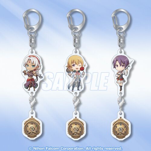 空の軌跡1st 抽選会 【B賞】 アクリルキーホルダー(全8種セット) 空の軌跡1st 抽選会 【B賞】 アクリルキーホルダー(全8種セット) 発売