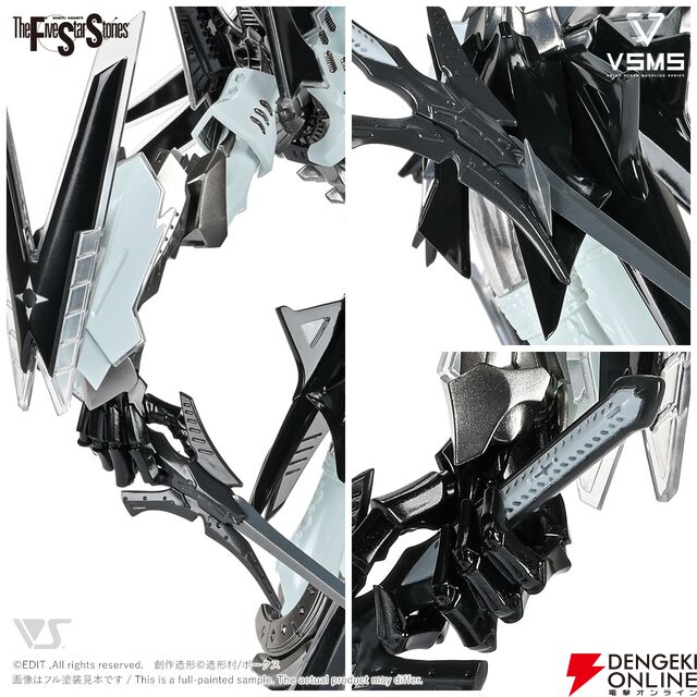 ボークスの『ファイブスター物語』GTMプラキット第3弾“VSMS 1/100 カイゼリン”が12/19より予約開始。“氷の女皇帝”が待望のプラキット化