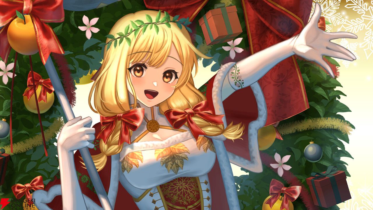 RPG『ローグウィズデッド』クリスマス衣装のイズンが登場。コスチューム機能実装でエリーもお着換え