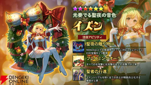 RPG『ローグウィズデッド』クリスマス衣装のイズンが登場。コスチューム機能実装でエリーもお着換え