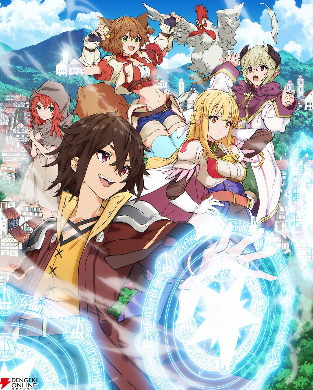 アニメ『ここ俺』ティザービジュアル第2弾が公開。セルリス役・石川由依、シア役・相良茉優の出演も発表