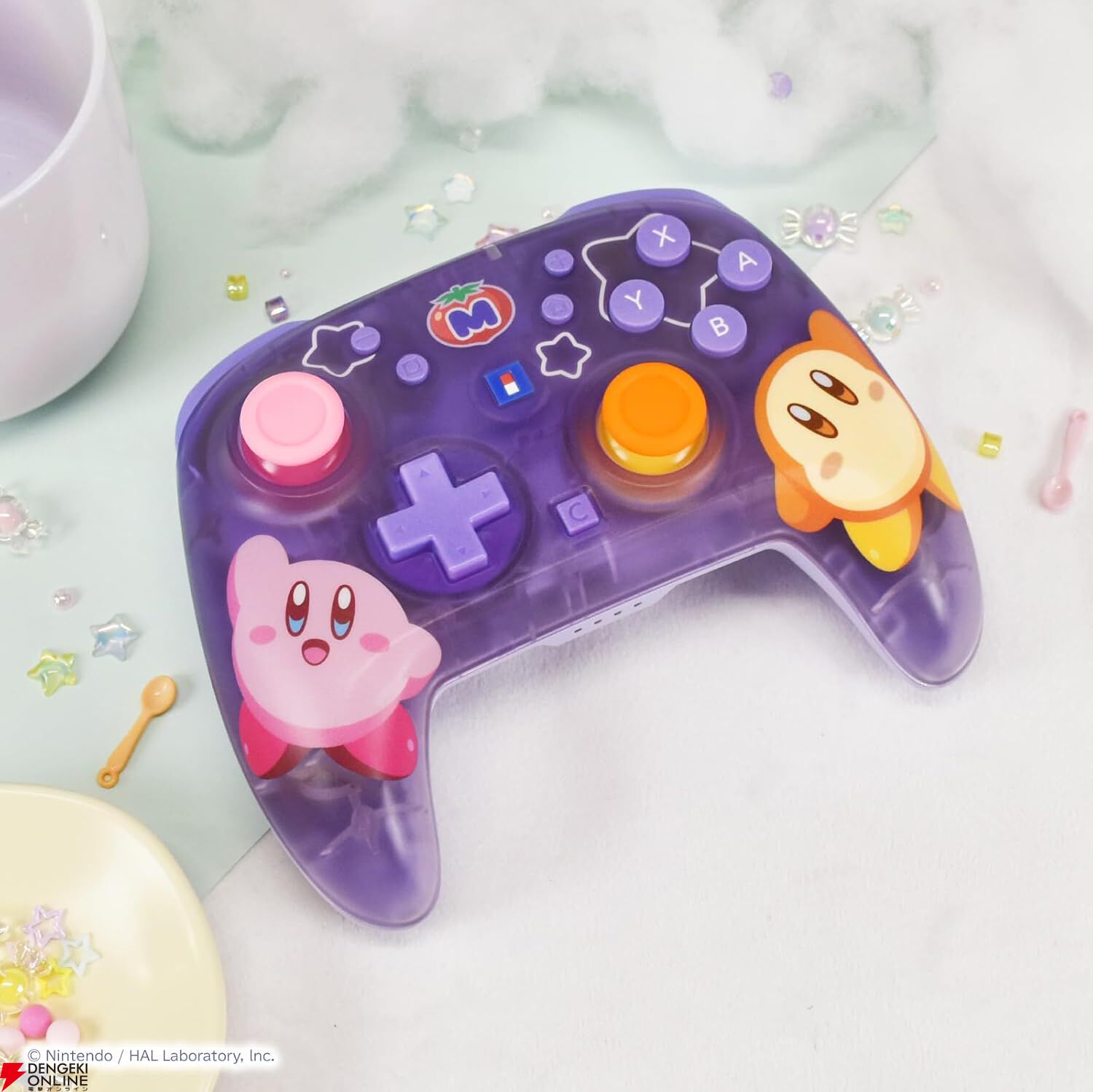 Switch2】カービィ＆ワドルディVer.の『ワイヤレスホリパッドTURB』が