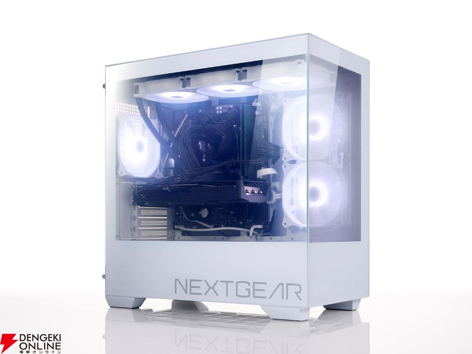 NEXTGEAR】クリアシフトシステム搭載、新型ゲーミングデスクトップPC