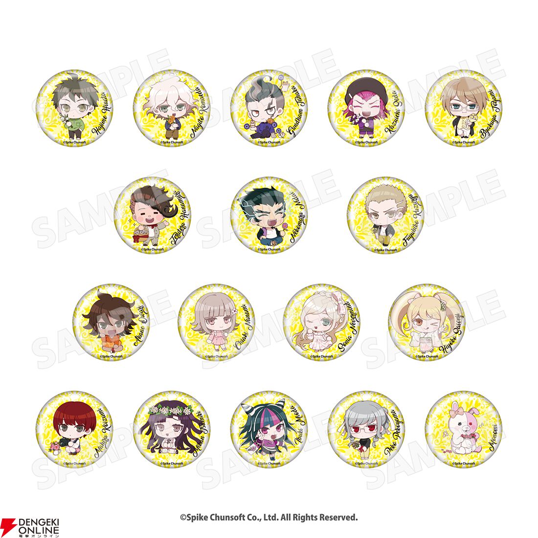 ダンガンロンパ』シリーズのコラボカフェグッズが予約受付中。アクリル