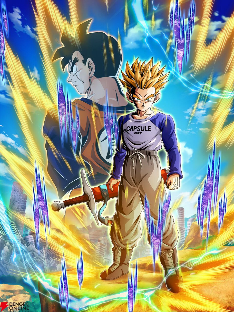 ドラゴンボールZドッカンバトル』LR超サイヤ人孫悟飯（未来）登場する