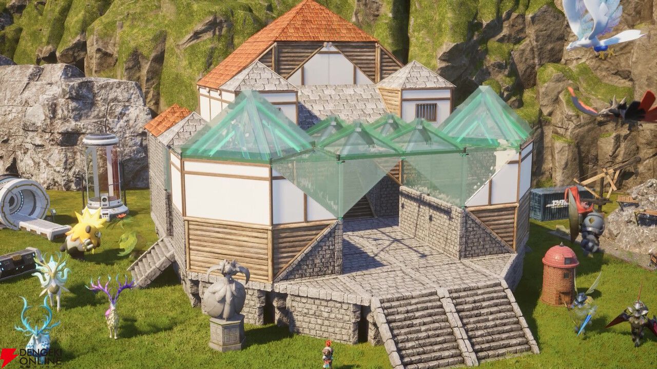 『パルワールド』大型アップデート『スイートホーム』配信。待望の建材の色変え機能でより拠点建築が楽しく