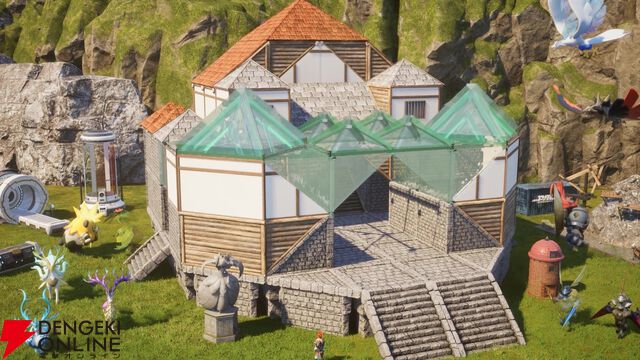 『パルワールド』大型アップデート『スイートホーム』配信。待望の建材の色変え機能でより拠点建築が楽しく