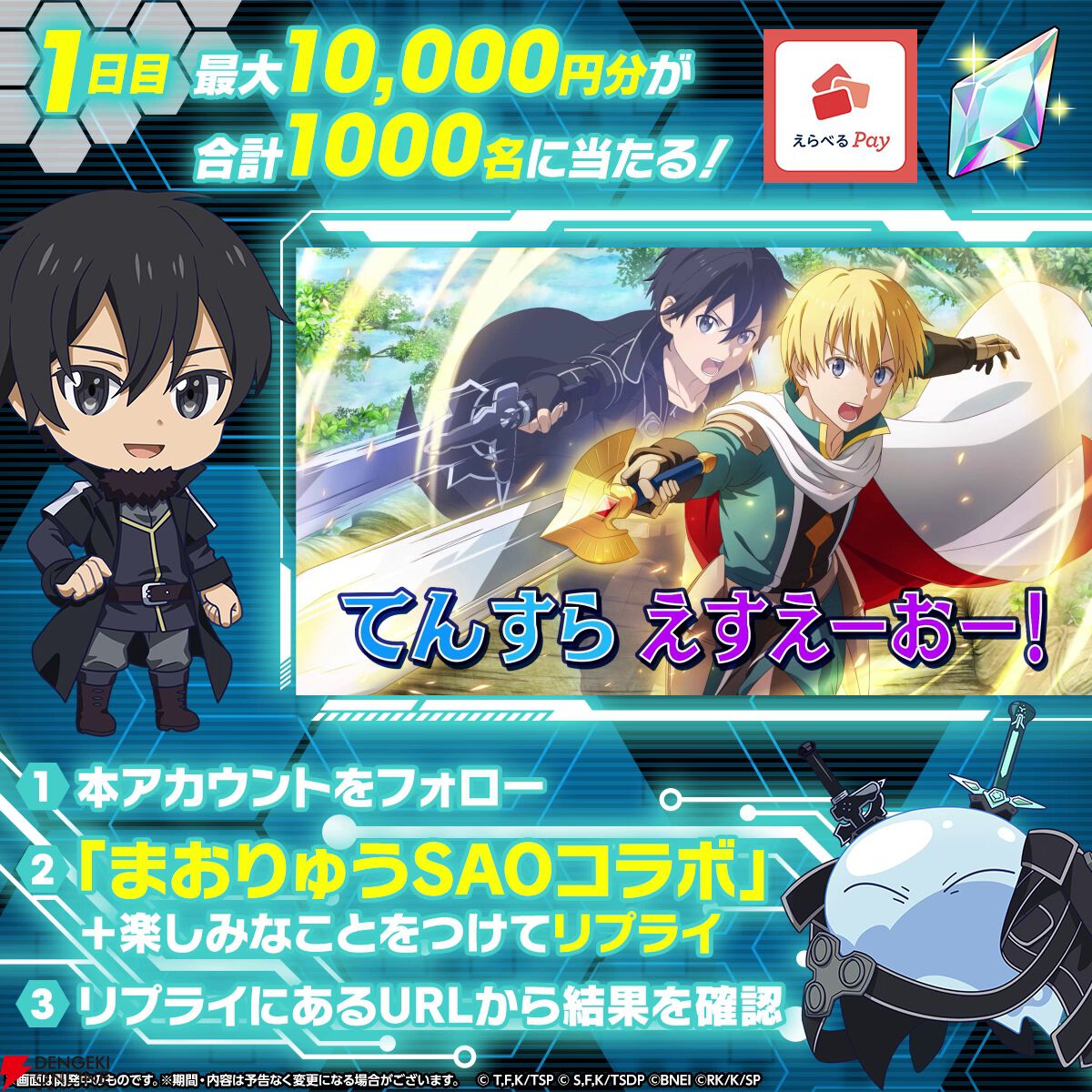 『まおりゅう』×『SAO』コラボ