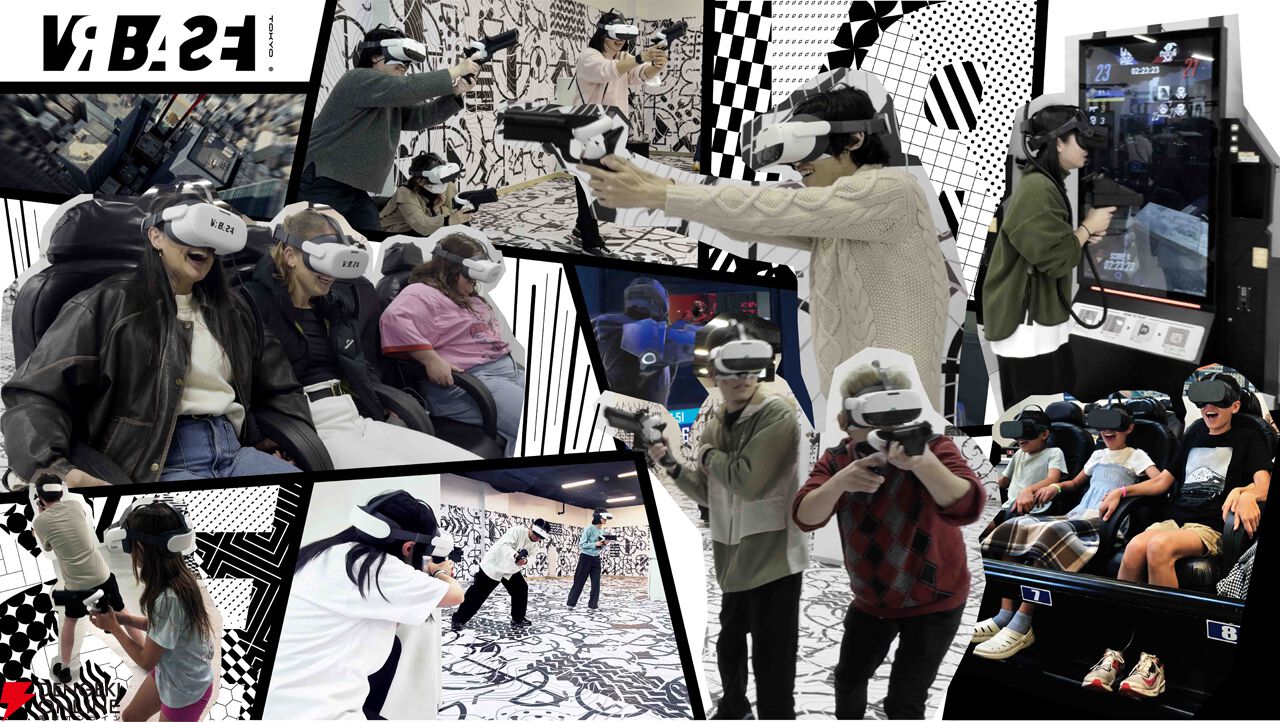 気軽に本格的なVR体験が楽しめる“VR BASE TOKYO”と超没入型XR体験が