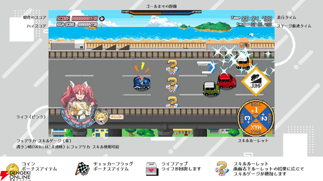 ドットでレトロな良ゲー『ふたごうさぎのご近所ツーリズモ