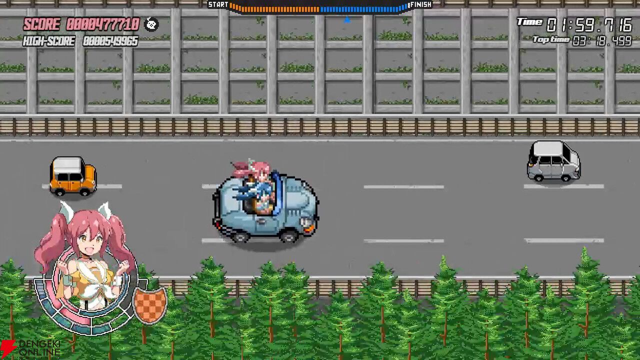 ドットでレトロな良ゲー『ふたごうさぎのご近所ツーリズモ