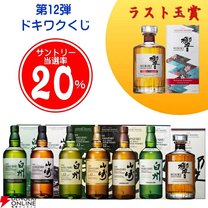 ラストワン賞は響BH2023確定。7,700円で山崎・白州Story of the