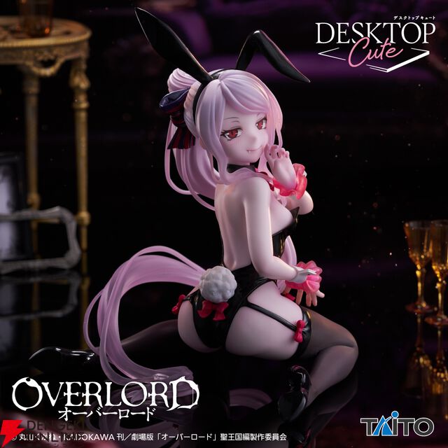 『オーバーロード』シャルティアのDesktop Cuteフィギュア新作はバニー衣装。後姿も堪能できる妖艶な振り向きポーズ