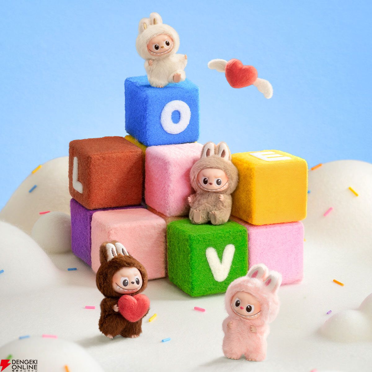 画像5/8＞【LABUBU（ラブブ）】ぬいぐるみペンダント『THE MONSTER PIN