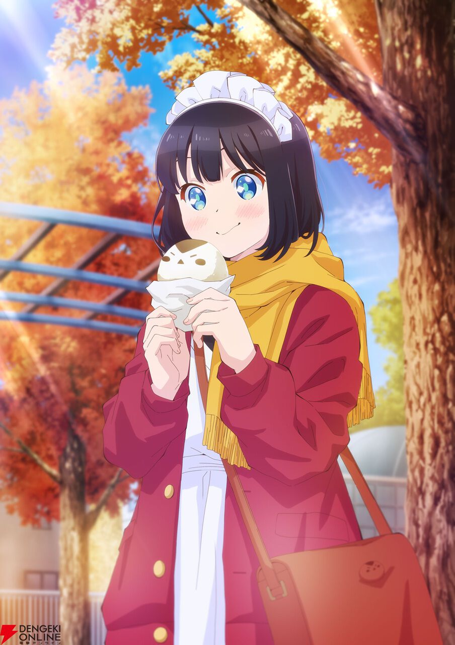 アニメ『メイドさんは食べるだけ』2026年4月放送開始。チュンまんにときめくスズメにほっこり♪