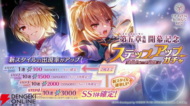 『ヘブバン』12/25生放送まとめ。茅森月歌と白河ユイナの新スタイルが第五章後編の開幕を飾る