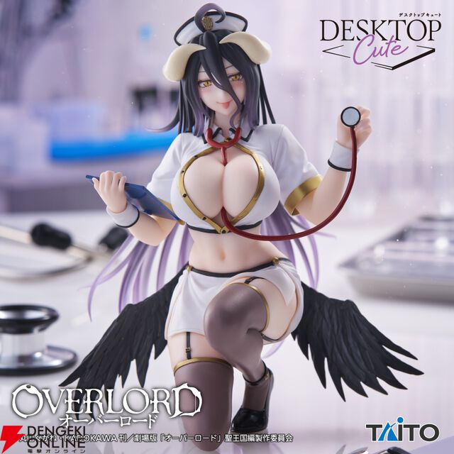 『オーバーロード』アルベドのDesktop Cuteフィギュア新作は白衣の…悪魔？