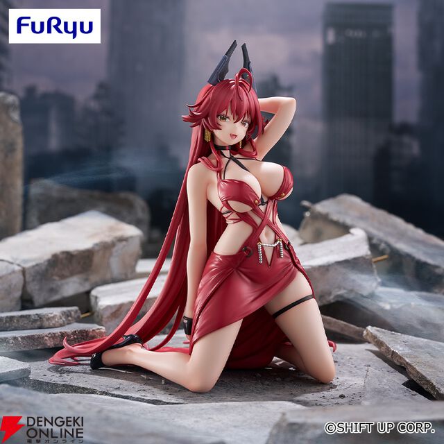 『NIKKE』レッドフードがぬーどるストッパーフィギュアに初登場。抜群のスタイルやナンセンスレッドの再現度も文句なし