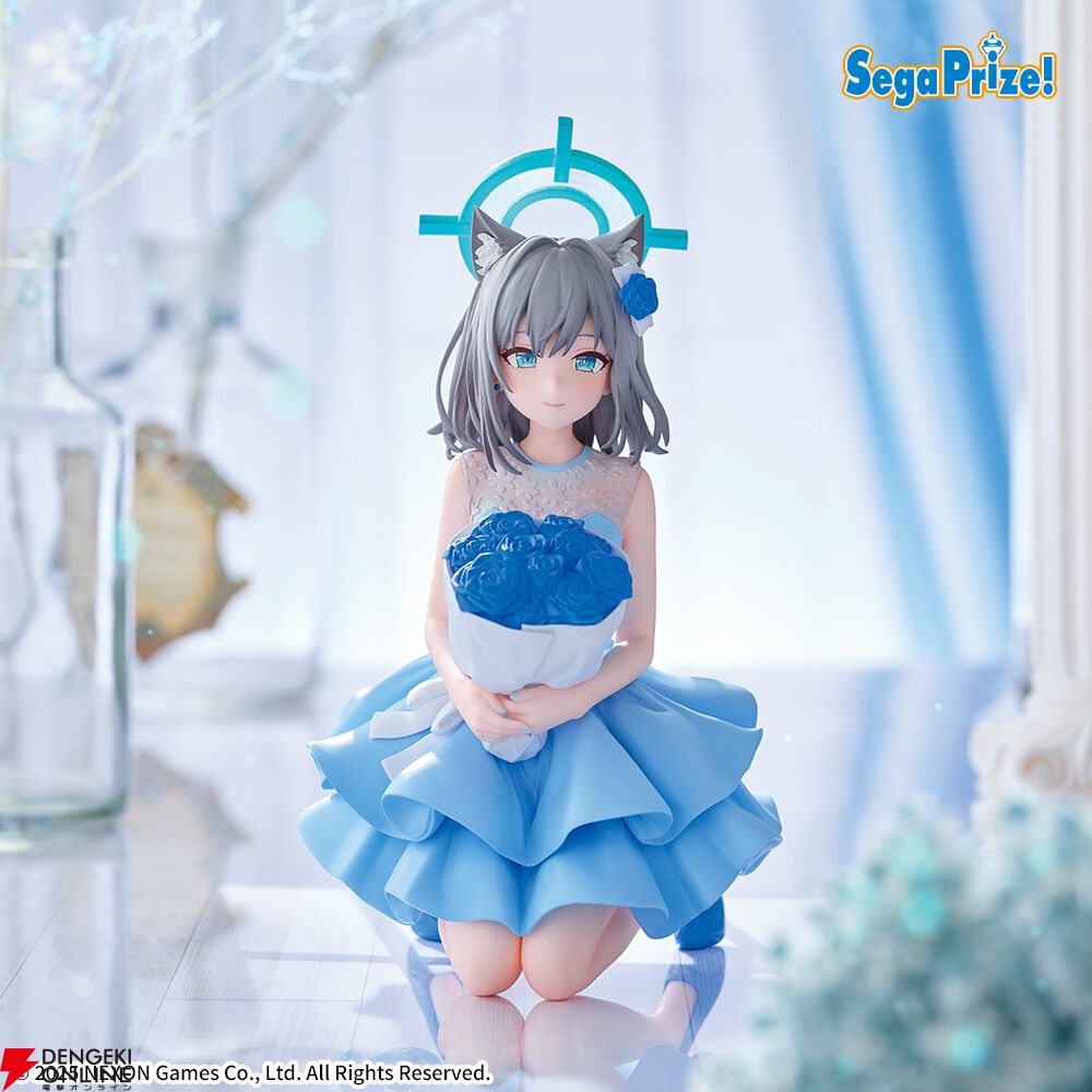 ブルアカ』シロコがオリジナルのドレス姿でフィギュア化。爽やかな水色
