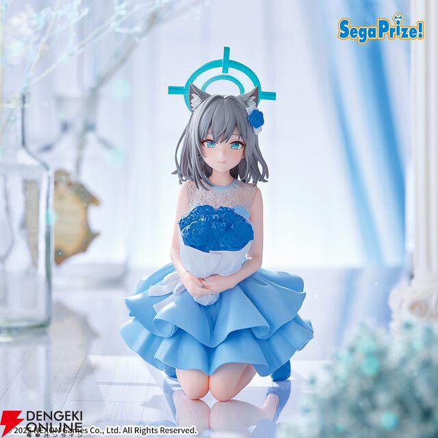 『ブルアカ』シロコがオリジナルのドレス姿でフィギュア化。爽やかな水色でまとめられた澄んだデザイン