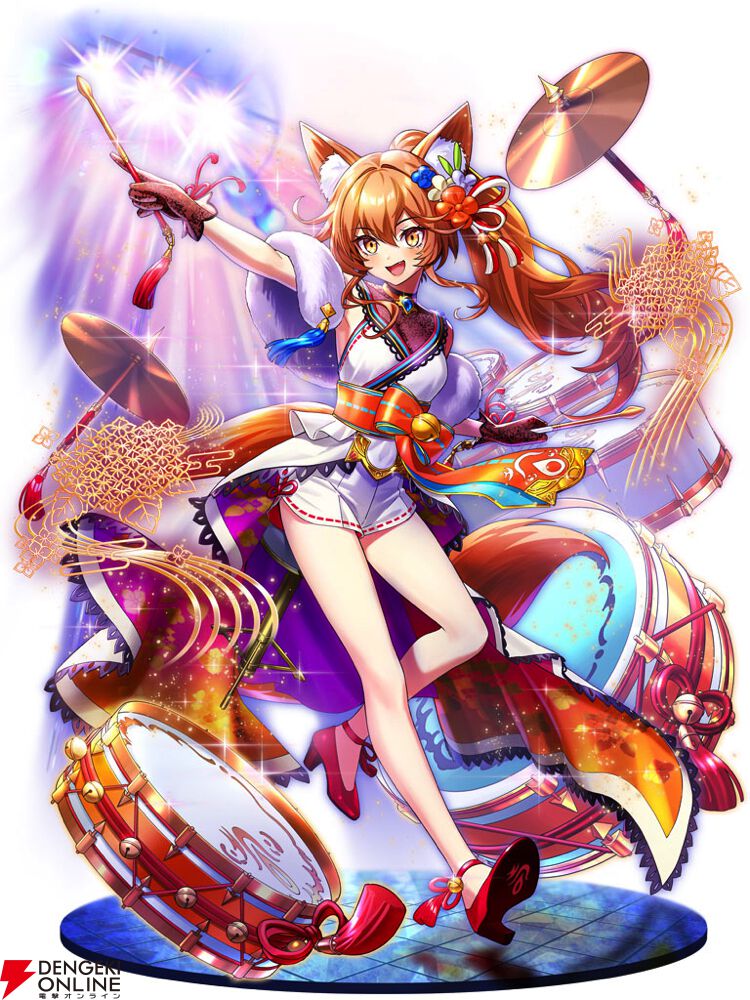 白猫』正月イベントでアステリア、エレノア、コリン、ネモが登場。ドン