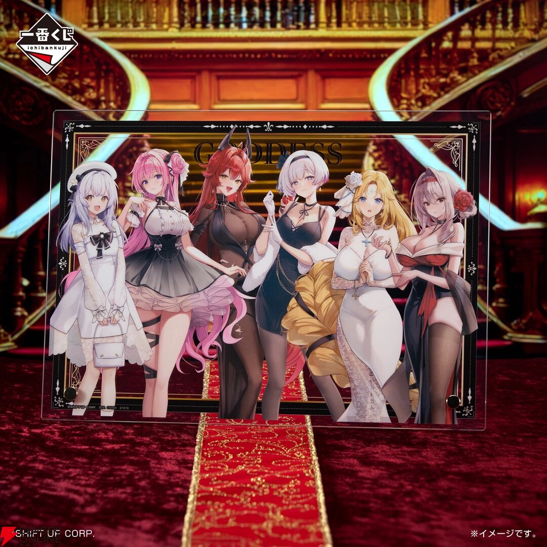 一番くじ 勝利の女神：NIKKE CHAPTER6』発売。背中で魅せるフィギュア