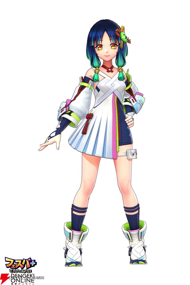 画像2/9＞『フェスバ+』に『モンスト』のヤクモ（声優：花澤香菜）が