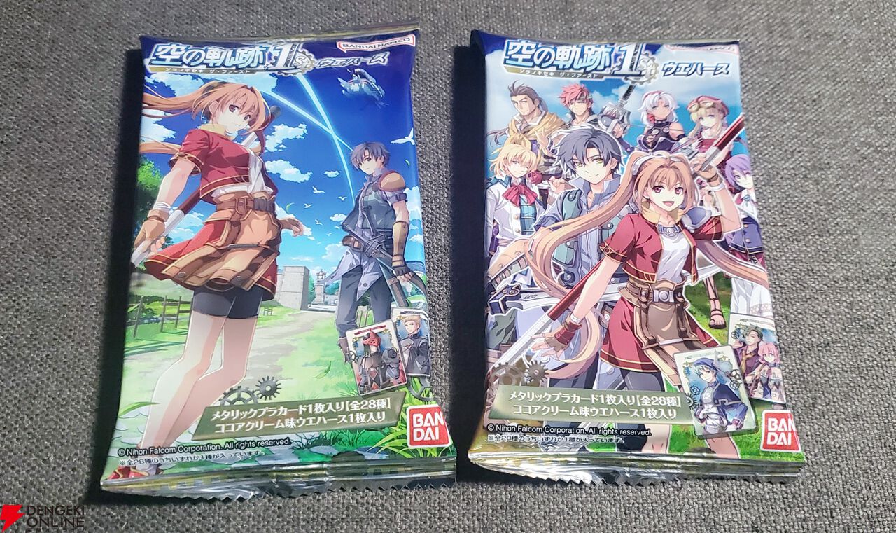 空の軌跡 the 1st』推しのジョゼットとアネラス狙いでウエハース20連