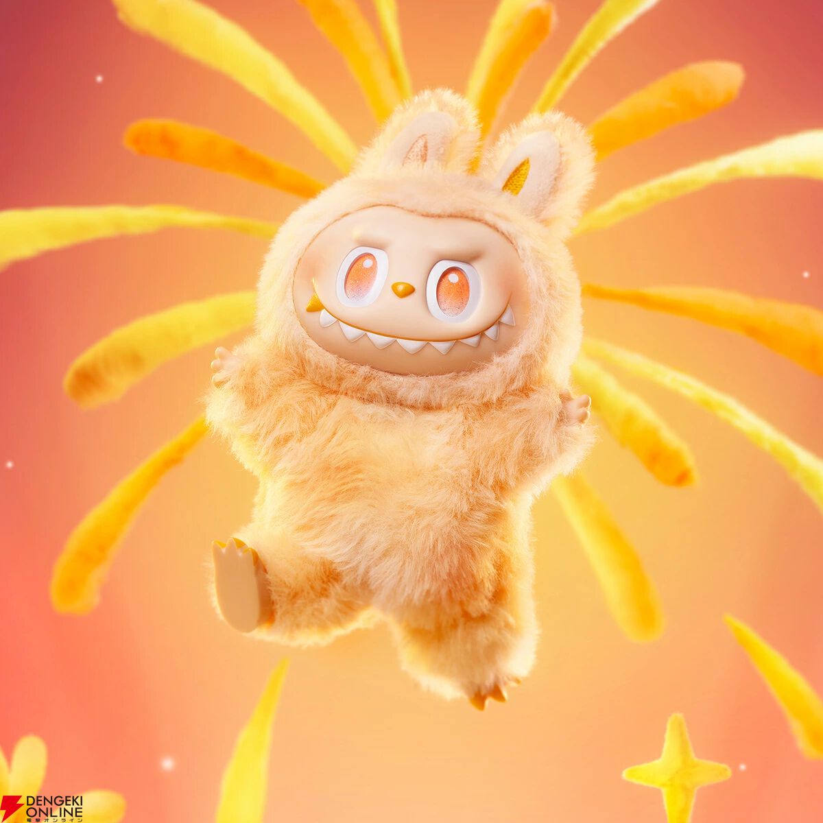 ラブブ》のぬいぐるみペンダント『THE MONSTERS Big into Energy
