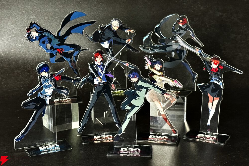 ペルソナ』シリーズ30周年を記念した新グッズが多数登場。歴代主人公や