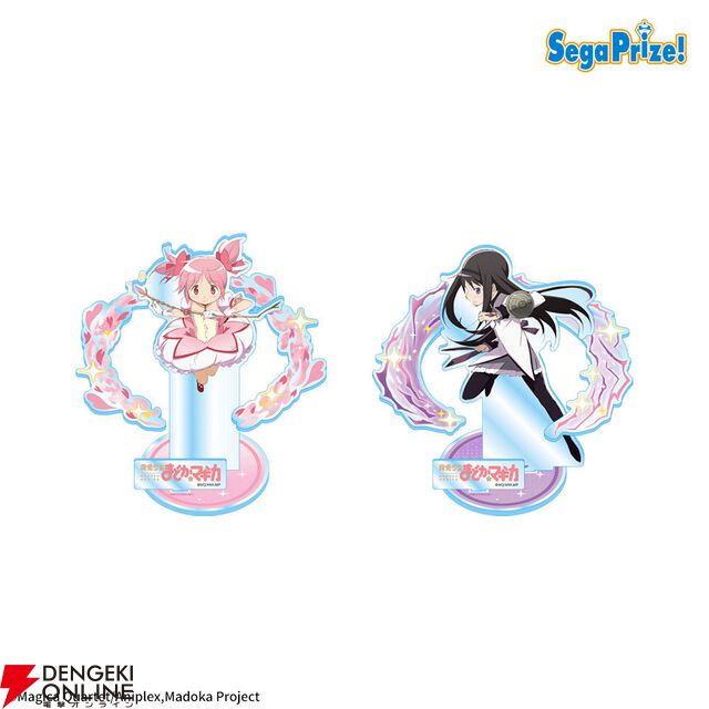 『魔法少女まどか☆マギカ』角度を変えても楽しめるアクリルジオラマ登場。まどか、ほむら、マミ、さやか、杏子の5人がラインナップ