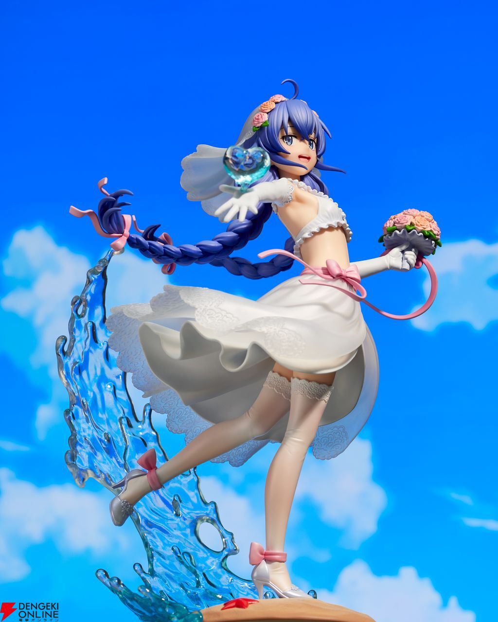 【最安値早い者勝ち】無職転生ロキシー ウェディング水着フィギュア1/7フィギュア ロキシー・ミグルディア ウエディング水着フィギュア｜その他