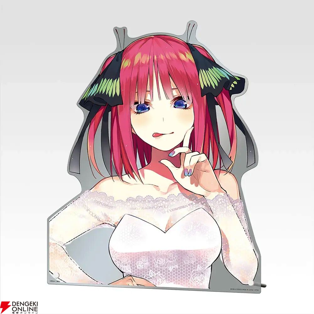 五等分の花嫁』初の原作イラストを使用したグッズが一番くじが登場。一