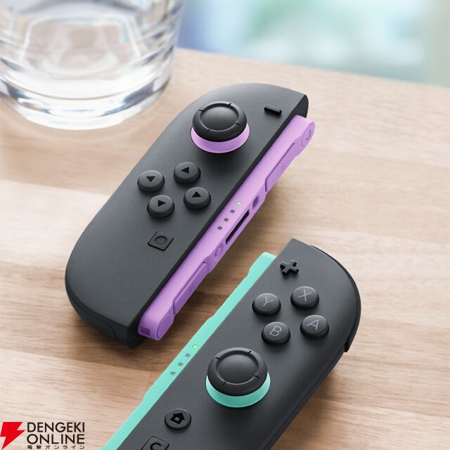 Switch2】新色ジョイコン2『（L）ライトパープル／（R）ライトグリーン