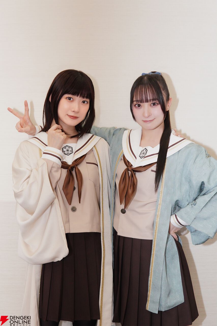 舞台第二弾上演決定『タタラの唄姫』琴音遥役・河内美里と出雲あずみ役・星守紗凪インタビュー。ダークな物語の考察、唄×セリフ×殺陣のエンターテインメントショー両方が面白い