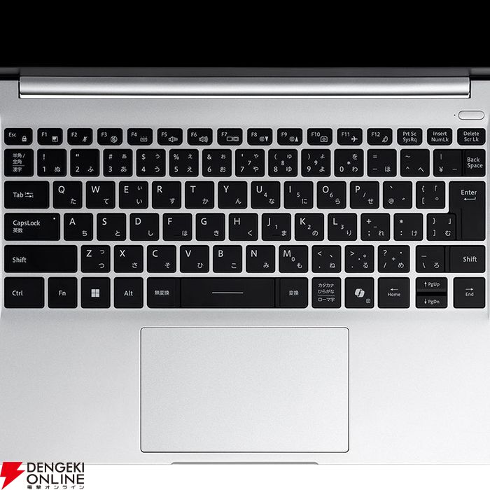 重量約1.09kg、最軽量クラスの14型モバイルノートPC“mouse X4”。13万台