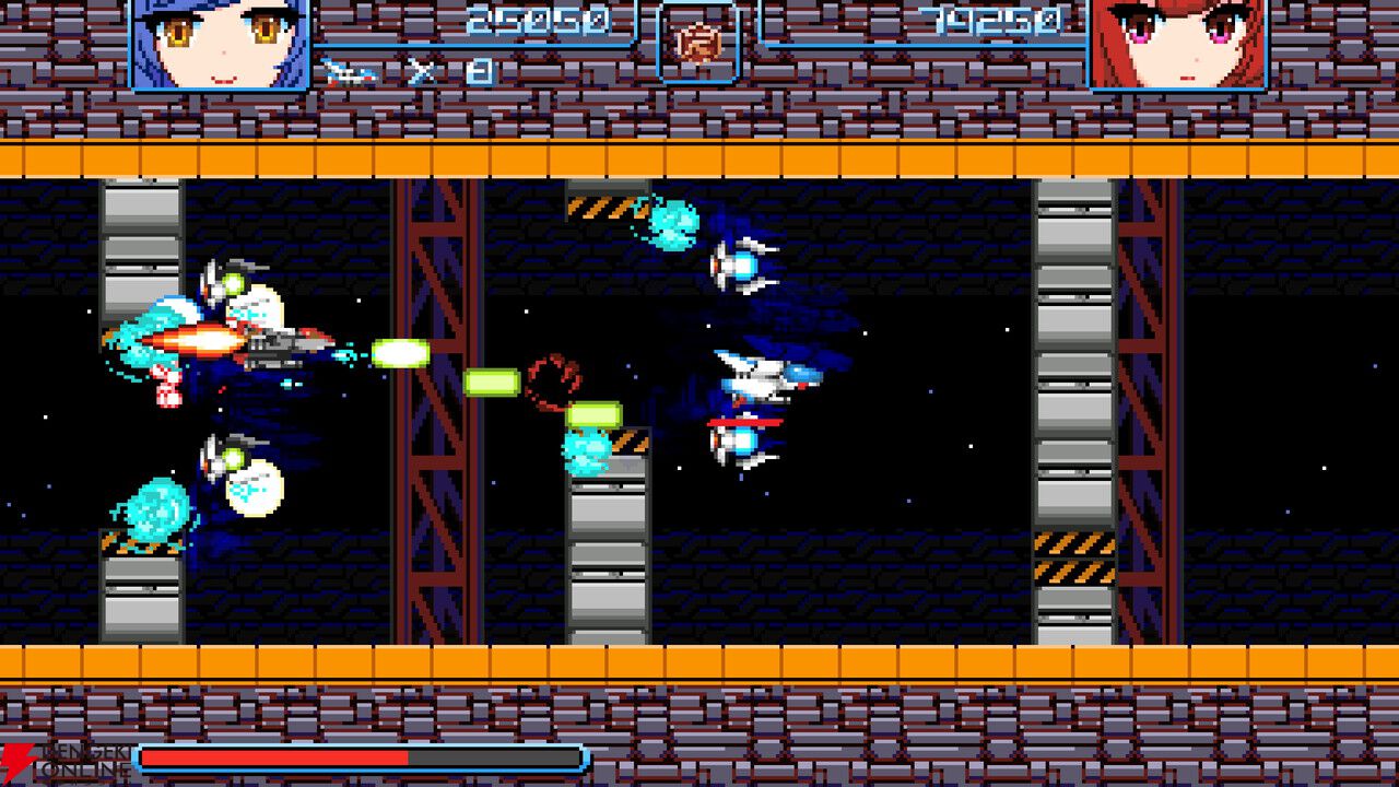 攻防一体の横スクロールSTG『リボルギア・ゼロ』2/19発売。序盤ステージとボス戦が遊べる体験版が配信中