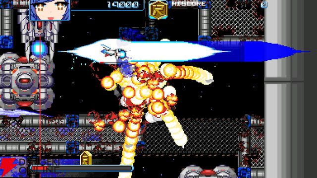 攻防一体の横スクロールSTG『リボルギア・ゼロ』2/19発売。序盤ステージとボス戦が遊べる体験版が配信中