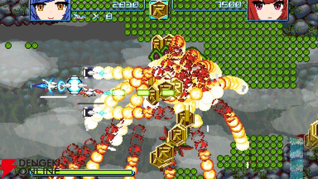 攻防一体の横スクロールSTG『リボルギア・ゼロ』2/19発売。序盤ステージとボス戦が遊べる体験版が配信中