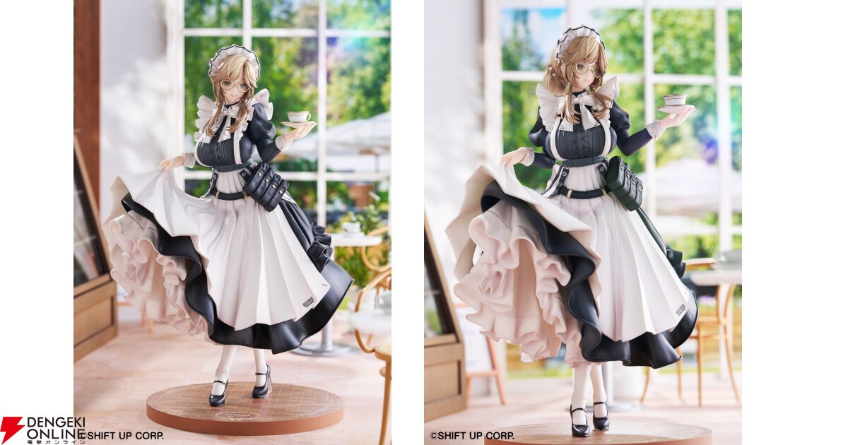 『NIKKE』エードが初のスケールフィギュア化。基本衣装をもとに眼鏡や袖口のディテールなど細部まで丁寧に造形